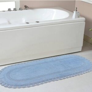 Blue Bath Rug